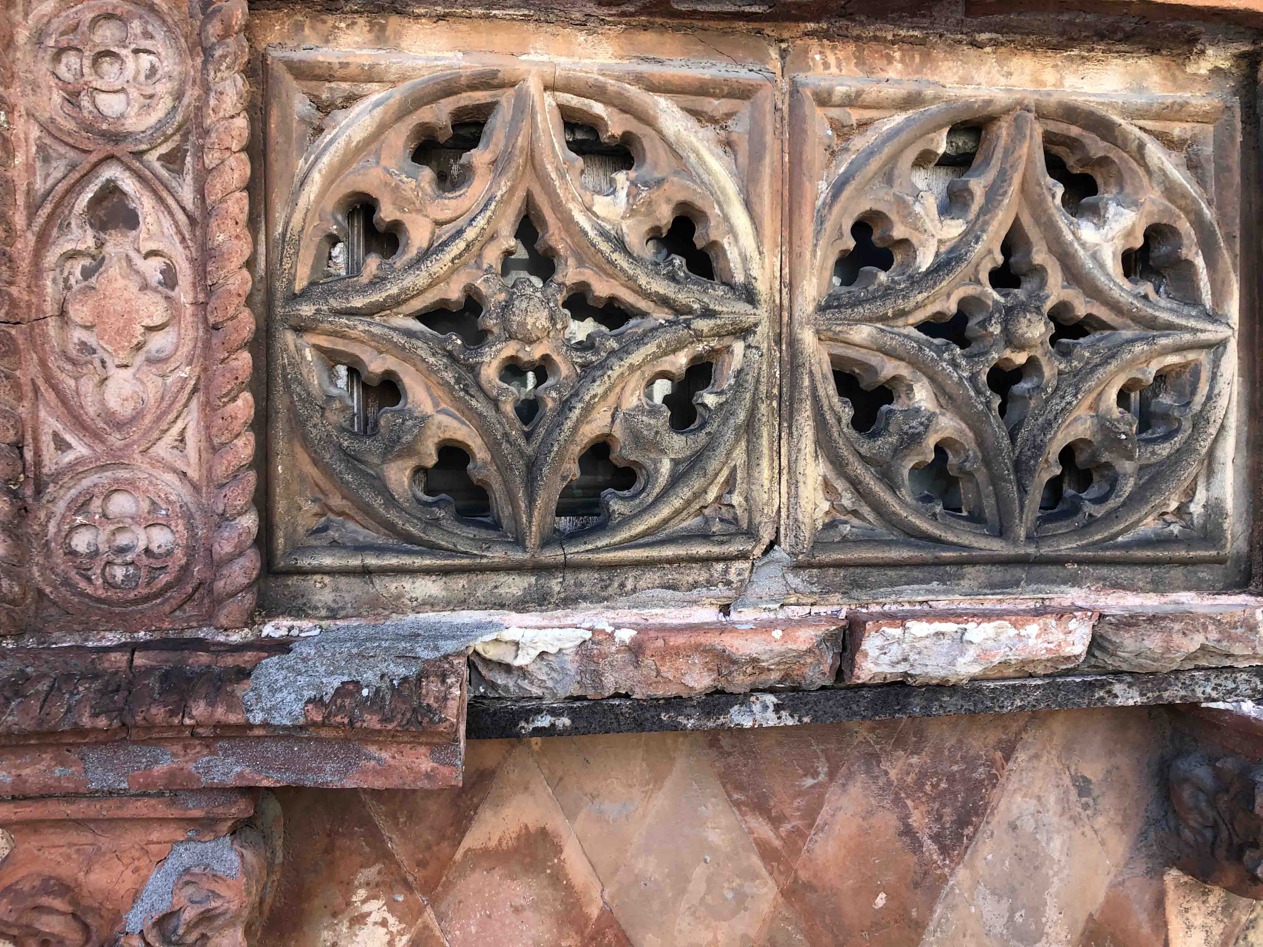 Restauro Formosa balcone prima dei lavori