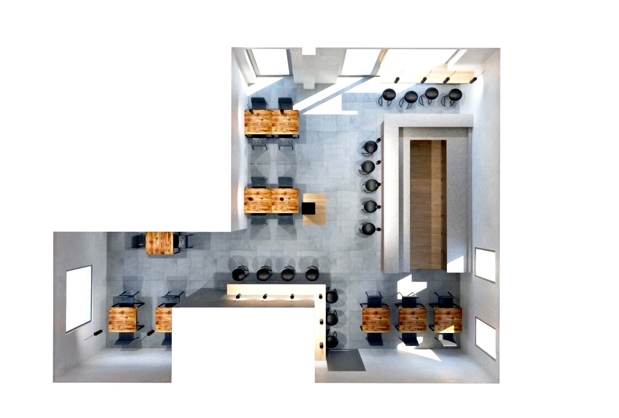 Ristrutturazione Bar Valon vista alto