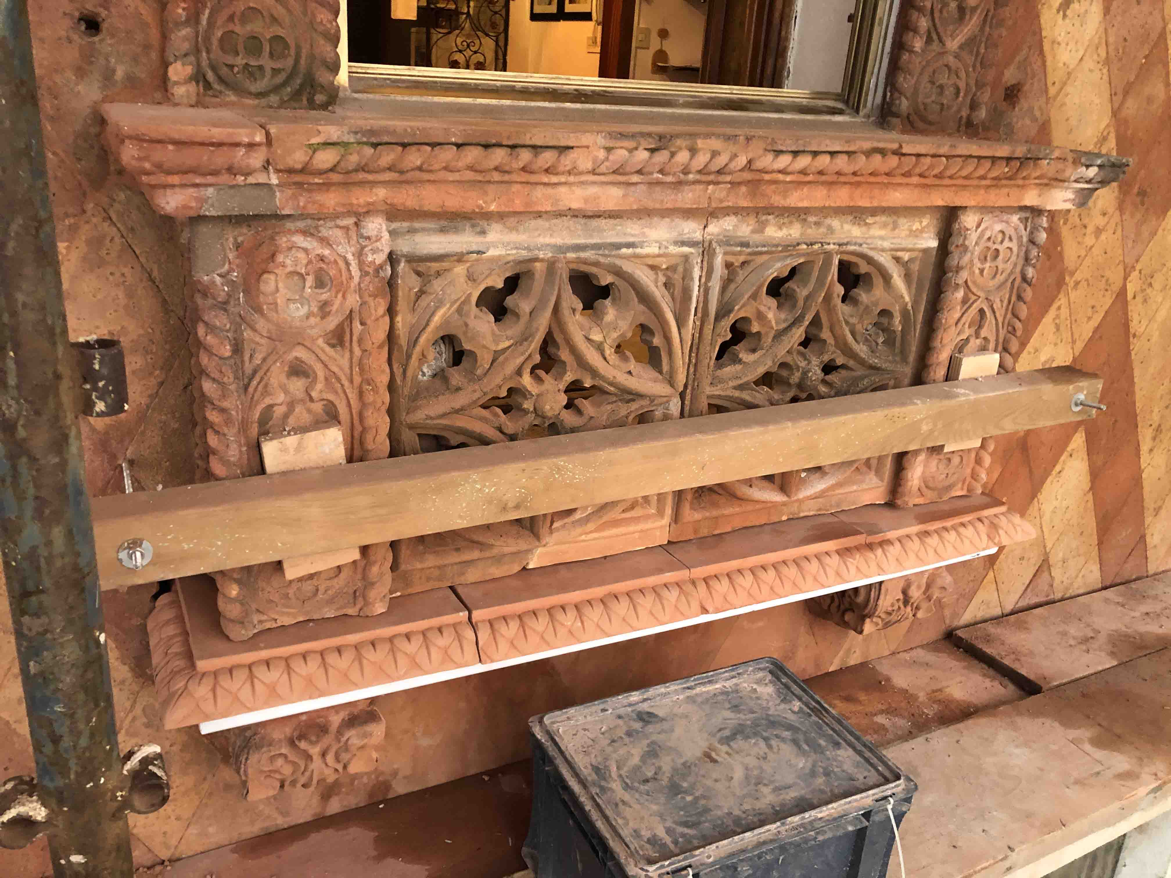 Restauro Formosa balcone fine lavori